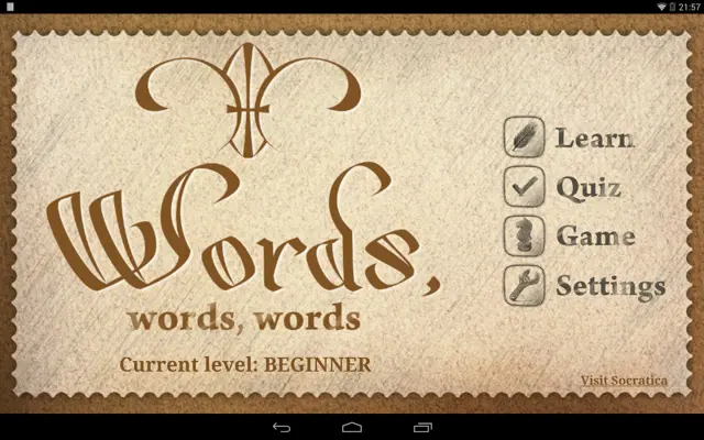 Words Words Words android App screenshot 4